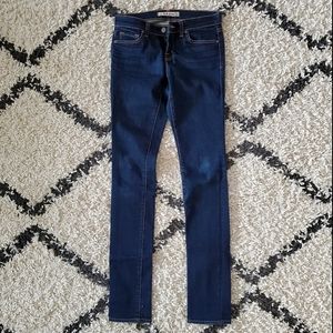 J brand 912 pencil leg jeans in ink size 25